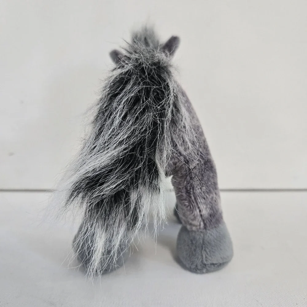 Webkinz‎ Ganz Gray Arabian Horse Plush Toy Small Stuffed Animal